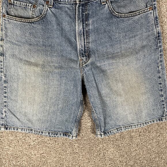 Levis 550 Shorts Men’s 38 Blue Denim Jorts 10” Relaxed Fit Baggy Skater Y2K - Picture 4 of 13